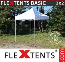 Vouwtent FleXtents Basic 2x2m Wit