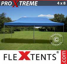 Vouwtent FleXtents Pro Xtreme 4x8m Blauw