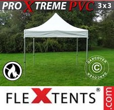 Vouwtent FleXtents Pro Xtreme 3x3m, Wit