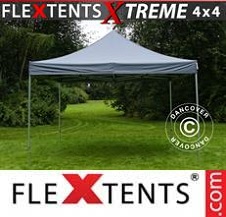 Vouwtent FleXtents Pro Xtreme 4x4m Grijs