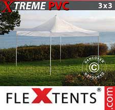 Vouwtent FleXtents Pro Xtreme 3x3m Doorzichtig