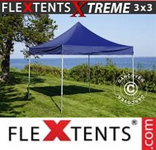 Vouwtent FleXtents Pro Xtreme 3x3m Donker blauw