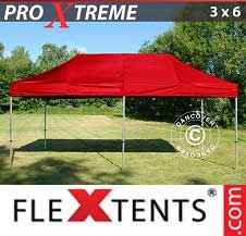 Vouwtent FleXtents Pro Xtreme 3x6m Rood